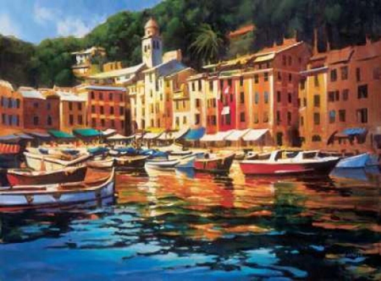 Portofino Colors Poster Print by Michael OToole - Item # VARPDX8096